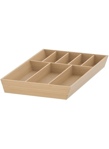 Digital Shoppy Cutlery tray, light bamboo, 32x50 cm. (32X50)