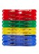 Star 20-Piece Laundry Clip Red/Blue/Green 16cm