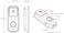 Crony B06 FHD 1080P Smart Home Video Doorbell Home WiFi Video Intercom Remote Simple Small Home Easy To Install Doorbell