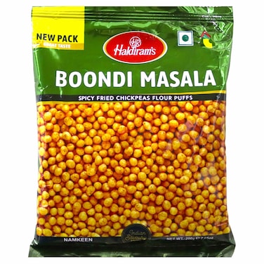 Haldiram's Spicy Fried Chickpeas Masala Boondi, 200g