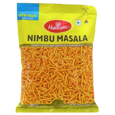 Haldiram's Nimbu Masala Potato and Chickpeas Flour Noodles, 200g