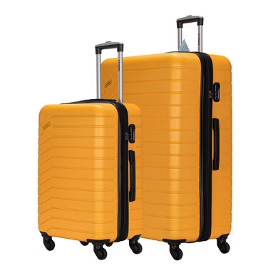 STARGOLD Luggage Set of 2, ABS Hard Shell Suitcase With Expandable Zipper, 360&deg; Spinner Wheels, Number Lock, Lightweight Trolley Travel Bag 20/28 Inch