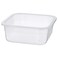 Square Food Container, Plastic, 750 ml