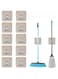 SYOSI Heavy Duty Self Adhesive Wall Mounted Broom Holder (10 Pieces)