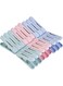 30 Pieces Cloth Clips Hanger Clips, Clothes Pants Hanger Clips, Plastic Finger Clips, Clothing Line Clips Pegs, for Kitchen Outdoor Trip, Air-Drying Clothing Pin Set