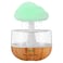 Rain Cloud Humidifier with Raindrop Sound and Night Light, Aromatherapy Diffuser, Mushroom Wa