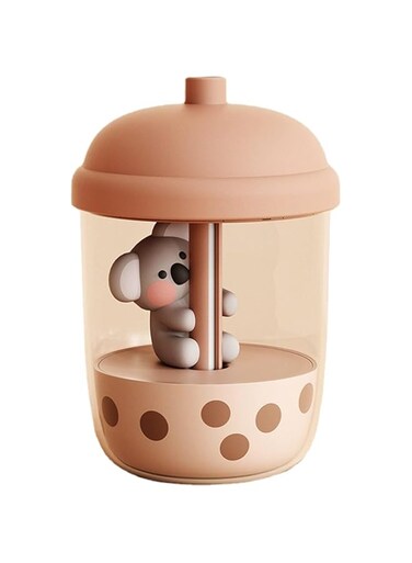 Azonee Lovely Portable Humidifier, Mini Cool Mist Humidifier with Koala Theme, USB Personal Humidifier Auto Shut Off, Ultra Quiet (450ml)