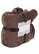 Super Plush Sherpa Blanket Brown 180 x 220cm