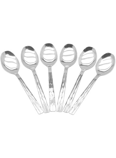 Raj Symphoney Dessert Spoon 6 Piece Set, 23 cm, SCTS01, Table Spoon , Ice-cream Spoon , Dessert Spoon , Sweet Spoon