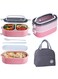 Lunch Box with Bag Stainless Steel Lunch Box, Food Container with Utensils and Handle, Lunch Box For Kids And Adults&acirc;&euro;&ldquo; BPA-Free and Food-Safe Materials (1400ml, Pink)