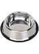 Les Filous Anti-Skid Bowl Dog Dish 2900ml - Premium Stainless Steel, Non Slip Design, Versatile for Dogs and Cats, Generous Capacity, Easy to Clean