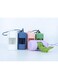 ARIONEI Dog Poop Bag Holder with 15 unscented Bags, Trial Set, Doggie Poop Bags Dispenser for Leash, Pet Waste Bag Refills, Easy Twist Top Holder (Green)