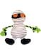BOBBY DOG TOY FRIGHT MUMMY W/ROPE 26cm