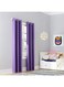 Sun Zero Riley Kids Bedroom Blackout Grommet Curtain Panel, 40" x 63", Purple