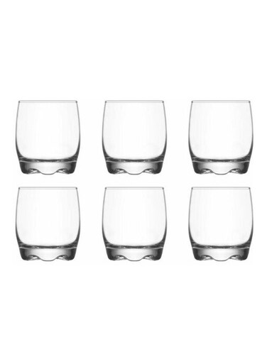 6-Piece Adora Glass Set Clear