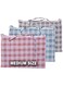 MXM Moving Bags   Storage Bags   Laundry Bag 3 Packs (Medium Size) Shopping Zipper &amp; Handle, Heavy Duty Closet Clothes Baskets (Medium)