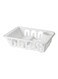 Plastic Dish Drainer White 46x36x36cm