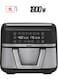 Bella Pro Series 9-qt. 1800 Watts, 120 Volts Digital Air Fryer with Dual Flex Basket Stainless Steel