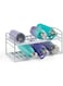 UpSpace Water Bottle and Travel Mug Cabinet Organizer, Adjustable Storage Rack for Kitchen Organization, 2-Shelf Wide