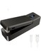 TERRIFI Mini Bag Sealer USB Rechargeable Sealing Machine 2 in 1 Heat Sealer and Cutter Portable Handheld Heat Vacuum Sealer Kitchen Gadget for Snack Fruits Chip Sandwich Plastic Bags Storage