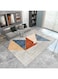 Wydnfdc Modern Area Rug, Soft Anti-Skid Room Floor Carpet, Contemporary Geometric Rugs for Indoor Living Dining Room and Bedroom Area