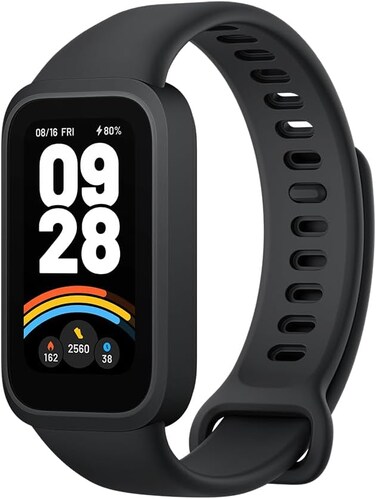Xiaomi Smart Band 9 Active Black   1.47 TFT display   long battery life   50 modes   health monitoring   9.99mm ultra-slim   Water resistant 50m