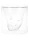Crystal Skull Glass Cup Transparent