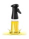 Oil Sprayer for Cooking - 200ml Glass Oil Dispenser Bottle Spray Mister - Refillable Food Grade Oil Vinegar Spritzer Sprayer Bottles for Kitchen, Air Fryer, Salad, Baking, Grilling, Frying