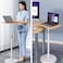 SSKY L42 Laptop Stand Landing Workbench Computer Height Frame - L42 Walnut - Black