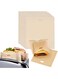 Wisfunlly 10 Pack Non Stick Toaster Bags, Reusable and Heat Resistant Toasted Sandwich Bags, Washable Toastie Bags for Toaster Microwave Grill, Toast Bags for Toast Sandwich Pizza Panini Snacks
