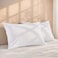 Home 2-Piece Standard Pillowcase Set in White