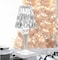 V2COM Acrylic Diamond Table Lamp, USB Charging Transparent Crystal Lamp, Bedroom Bar Decoration Night Light, For Bedroom, Living Room, Office, Coffee Table (White Light)