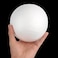 CRAFT MAGIC 2-Pack 6-Inch White Foam Balls &ndash; High-Density Polystyrene Craft Balls for DIY Projects, School Crafts, Weddings, Floral Arrangements and Home Decorations
