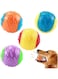4Pcs Squeaky Dog Ball, Dog Toys Teeth Cleaning Puppy Chew Toys Pet Training Ball Dog Interactive Dog Ball