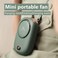 Mini Portable Fan, Rechargeable Wearable Neck &amp; Waist Fan, Quiet USB Personal Cooling Device