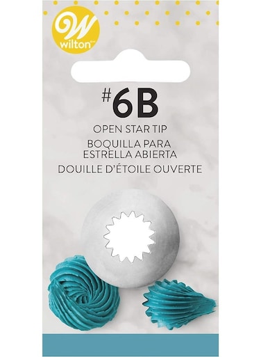 Open Star Piping Tip #6B