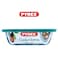 Pyrex Cook&amp;Store 2.5L Rectangular Roaster with Lid for Versatile Cooking and Storing