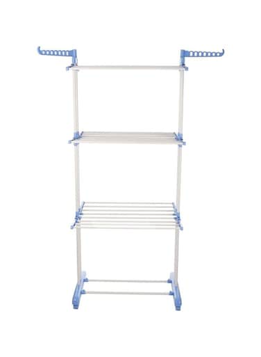 King Cloth Rack White/Blue