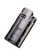 IrAyz Butane Torch Lighter Blue Triple Flame Refillable Adjustable Flame Lighter with Visible Air Window and Cigar Punch, Gift Box Packing