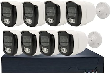 كروني مجموعة دي في ار كيت 8 قنوات فل اتش دي مقاومة للماء كاميرا دي في ار كومبو مجموعة كاميرا سي سي تي في