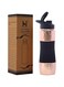Pure Copper Water Bottle with Sipper, 900 ml Capacity Perfect for Gym, Office and Home use for Ayurveda Health Benefits