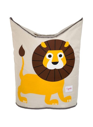 3 Sprouts Baby Laundry Basket   Toy Basket   Laundry Hamper   Storage Basket for Nursery Clothes, LION