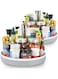 KASTWAVE 1 Pack Lazy Susan Turntable Organizer, 12-Inch Rotating Tray for Spices and Condiments Storage - Organize Kitchen, Fridge, Pantry, and Cabinet - Smooth 360&iexcl;&atilde; Rotation