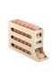 Egg Holder for Fridge Auto Rolling Fridge Egg Organizer, Space-Saving Egg Dispenser Holder, 30 Eggs Fridge Egg Rack Large Capacity Egg Dispenser for Refrigerator
