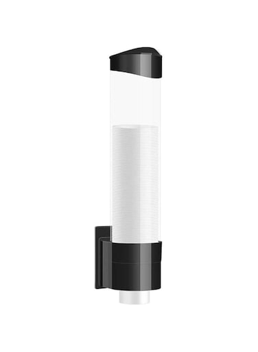 GNSV Cups Dispenser, Anti-Dust Waterproof Plastic Water Disposable Cup Holder Dispenser Rack Box Container