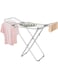 Beauenty Cloth Drying Stand Stainless Steel X-Type Drying Rack Foldable Laundry Hanging Rack For Drying Clothing Indoor And Outdoor (1.2M)