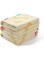 Puppy Blanket, Kitten Blankets, 1 Pack 3 Blankets for Dogs, Super Soft Fluffy Premium Fleece Pet Blanket Flannel Throw for Dog Puppy Cat Bone Paw, Light Yellow, Kitten Puppy Small Animals Towel