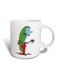 Silly Lady Vampire Cartoon Ceramic Mug Multicolour