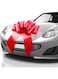 Mifflin-USA Big Car Bow (Red, 23 inch) Gift Bow, Giant Bow for Car, Birthday Bow, Huge Car Bow, Car Bows, Big Red Bow, Bow for Gifts, Christmas Bow for Cars, Gift Wrapping, Big Gift Bow