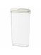 food jar with lid transparent white 2.3 l